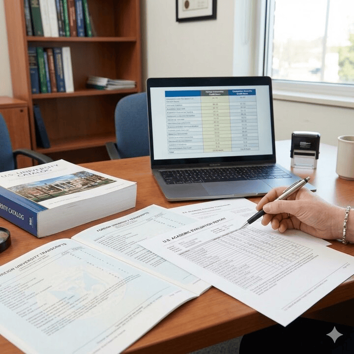 Detailed credential evaluation report